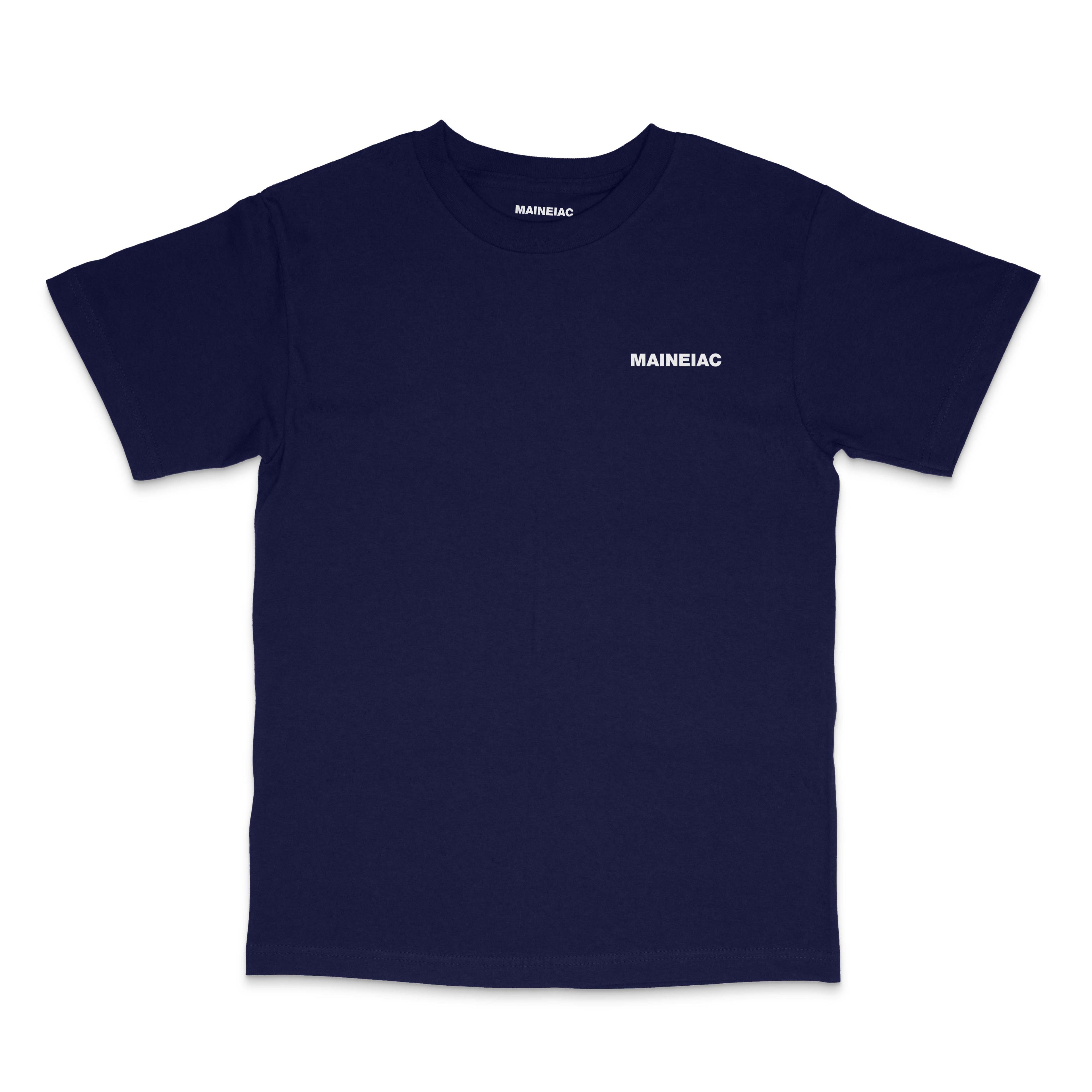 Maineiac Essential Tee - Navy