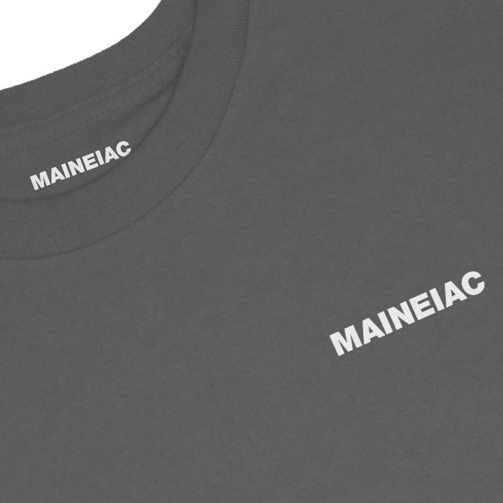 Maineiac Essential Tee - Dark Gray