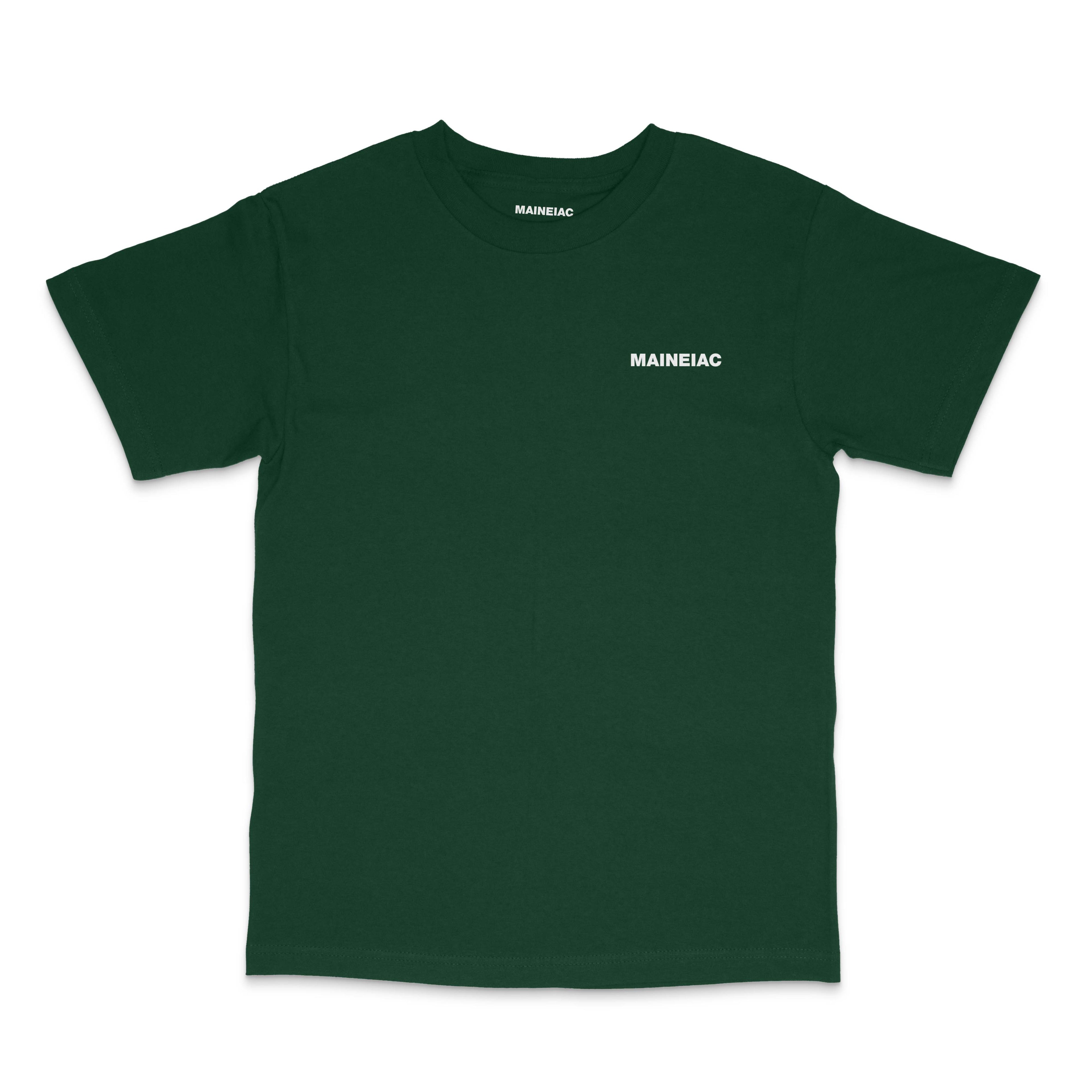 Maineiac Essential Tee - Midnight Green