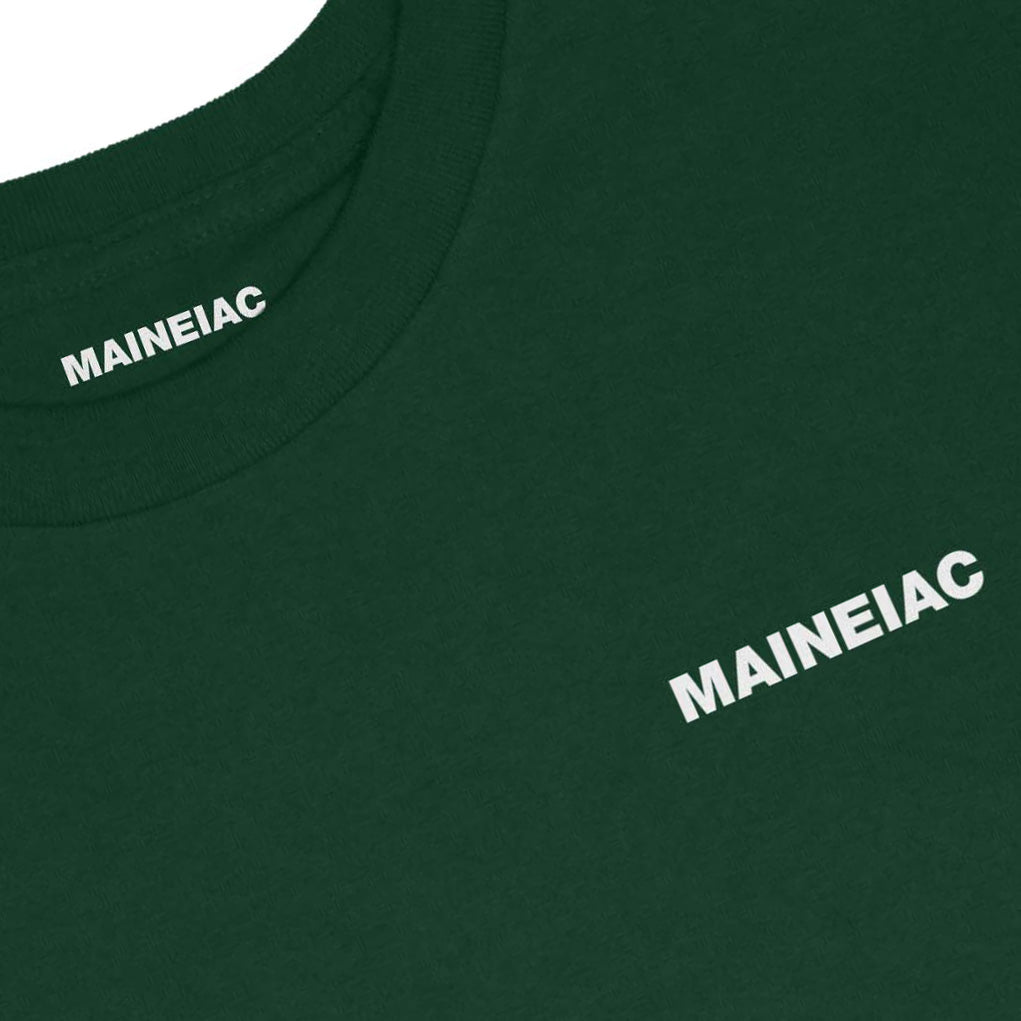 Maineiac Essential Tee - Midnight Green