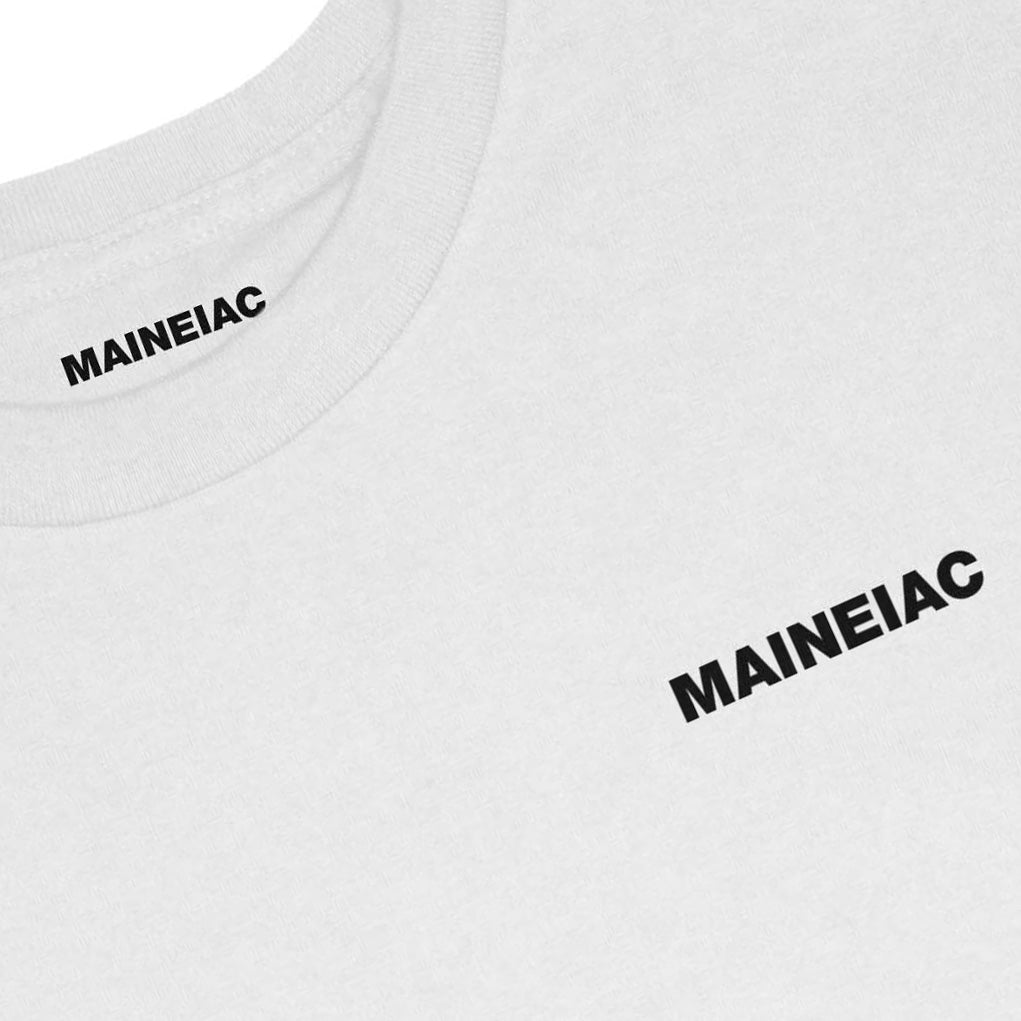 Maineiac Essential Tee - White